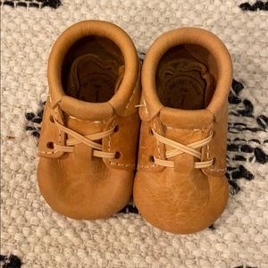 Freshly picked baby shoes